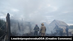 Последствия удара по Днепру (фото 23 октября)