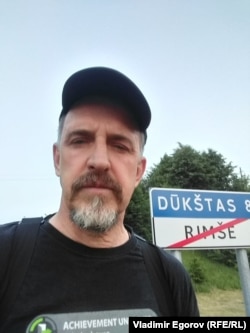 22 июня 2021 года, 4 часа утро, первое фото на литовской земле после успешного побега