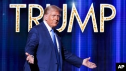 Donald Trump la o gală organizată de Fox News pe 5 decembrie. 