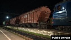 Taxılla yüklənmiş qatar Azərbaycandan keçməklə Ermənistana çatıb