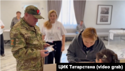 Биектау районы Ямаширмә авылында тавыш бирү, 18 сентябрь