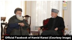 پا درمیانی حامد کرزی و عبدرب الرسول سیاف میان محمد اشرف غنی و عبدالله