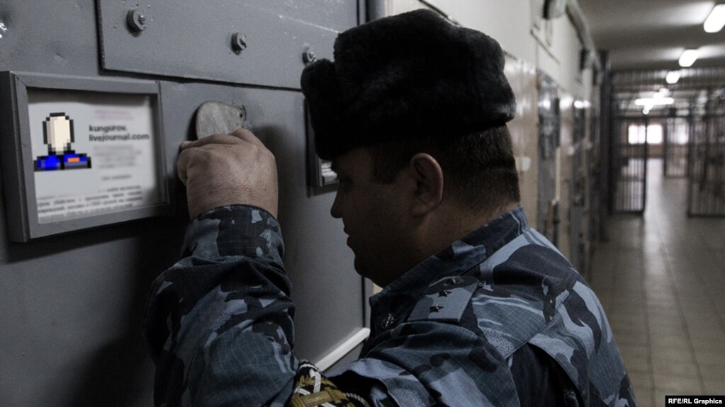 Aleksei Kungurov was jailed for criticizing Russia's bombing campaign in Syria (illustrative photo).