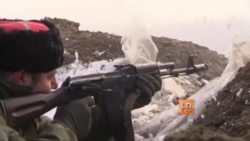 Separatistler Ukrainada arbiy areketlerge devam eteler