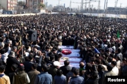 Разьвітаньне з загінулымі ў Ісламабадзе, 7 лютага 2026 году