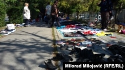 Tanke ponude, tvrdi prodavci: Trotoar van pijačnog kruga u Banjaluci
