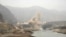 Blasts divert Tajikistan's Vakhsh river to make way for the Sangtuda 1 hydroelectric plant