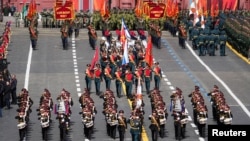 წინა, 2025 წლის 9 მაისის სამხედრო აღლუმი მოსკოვში