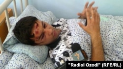 Tajik journalist Daler Sharifov recovers in hospital after being severely beaten in Dushanbe