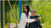 Ksenia Koldin with her brother Serhiy were forced to leave Ukraine for Russia. Both have since returned home.