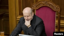 Украина Президенти вазифасини вақтинча бажараётган А.Турчинов.
