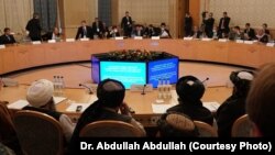 The March 19 meeting followed an international conference in the Russian capital on the stalled intra-Afghan peace process.