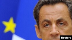 French President Nicolas Sarkozy