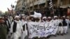 Activists of a pro-Taliban Pakistani Islamist party protest the killing of Taliban leader Mullah Akhtar Muhammad Mansur in the southwestern city of Quetta (May, 2016).