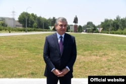 O‘zbekiston prezidenti Shavkat Mirziyoyev "G‘alaba bog‘i" ochilishida