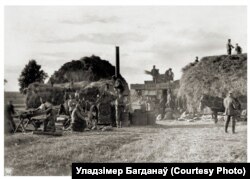 Немцы на сельгаспрацах каля Нарачы, 1916 год