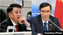 Улукбек Карыбек уулу, Медербек Алиев. Коллаж сүрөт.