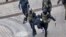 Belarus - Riot police crack down peaceful anti-Lukashenka protest, Minsk, 8nov2020
