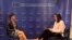 Sarajevo, Bosnia-Herzegovina, Marta Kos, the Commissioner for Enlargement of EU, during an interview with RFERL Balkan Service in Sarajevo, September 23, 2025.