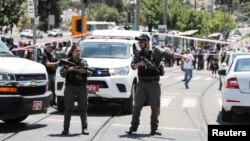 Izraelske snage bezbednosti u Jerusalimu, 24. maja 2021