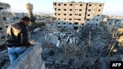 Појасот Газа по израелското бомбардирање на 13 ноември