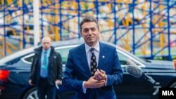 Министерот за надворешни работи на Македонија, Никола Димитров.
