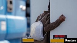 Imigrant la Calais, imagine de arhivă.
