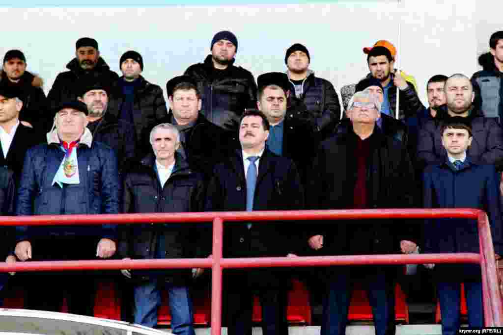 Акцію так само відвідали місцеві представники влади з числа кримських татар