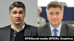 Zoran Milanović i Andrej Plenković