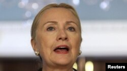 Sekretarja amerikane e Shtetit, Hillary Clinton.
