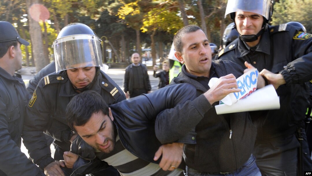 Bakının mərkəzində aksiya - 10 dekabr 2012