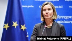 The European Union's foreign policy chief, Federica Mogherini