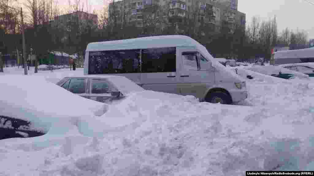 Одеса під сніговими завалами, 18 січня 2016 року​