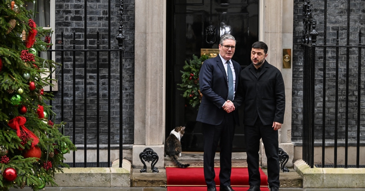 The President of Ukraine arrived in London