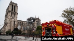 Notre Dame gjatë renovimit