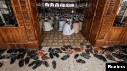 Religious students attend a lesson at Darul Uloom Haqqania, an Islamic seminary and the alma mater of several Taliban leaders in Khyber Pakhtunkhwa Province, Pakistan. (file photo)