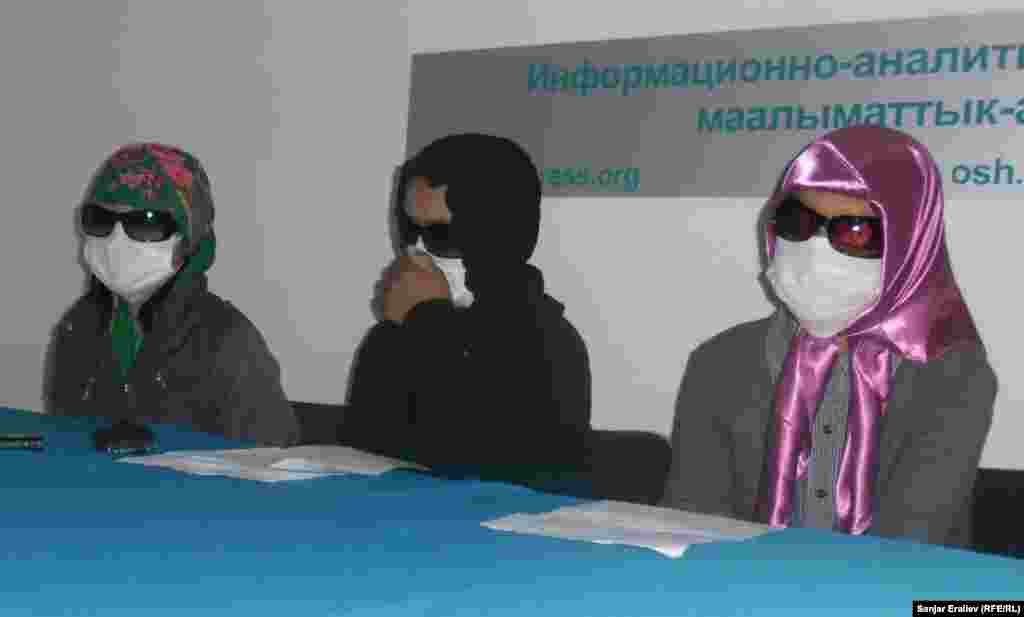 Ош. Брифинг родителей ВИЧ-инфицированных детей