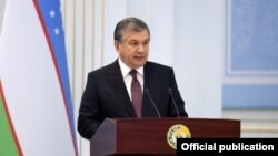 Uzbek President Shavkat Mirziyoev (file photo)