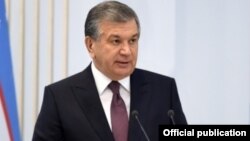 Шавкат Мирзияев, Өзбекстан президенті.