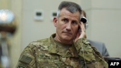 The U.S. commander in Afghanistan, General John Nicholson, said problems were primarily within the command of the Afghan National Police but also existed, to a lesser extent, within the Afghan National Army.