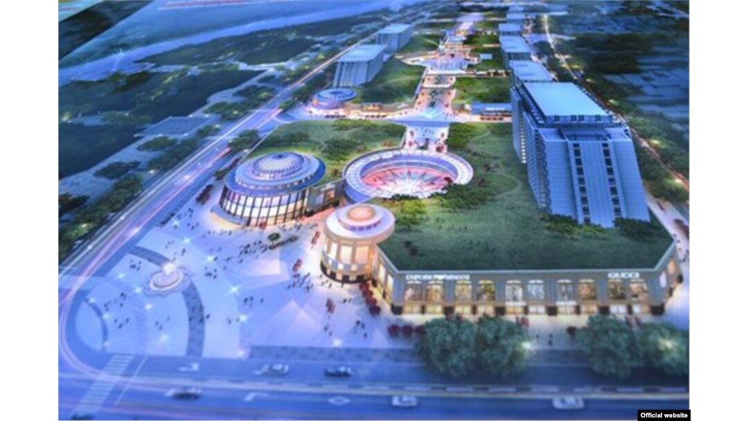 An illustration of the planned Chinatown project