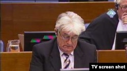 Radovan Karadžić u sudnici Haškog tribunala
