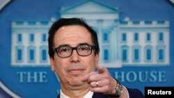 Ministrul american de finanțe Steven Mnuchin