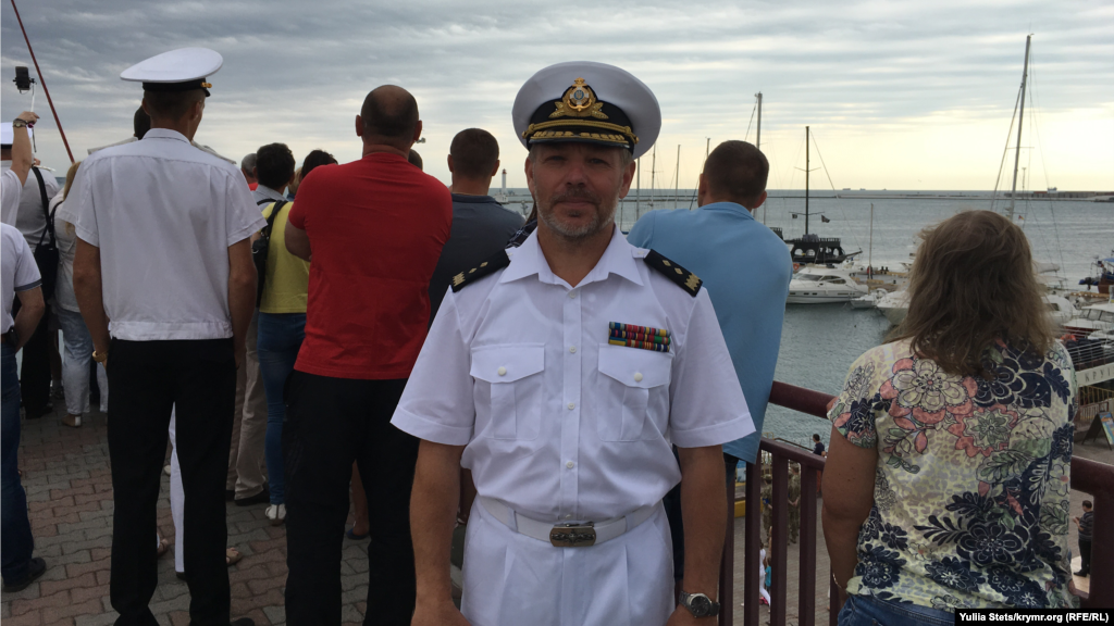 Экс-командующий Военно-морских сил Украины, вице-адмирал Сергей Гайдук.