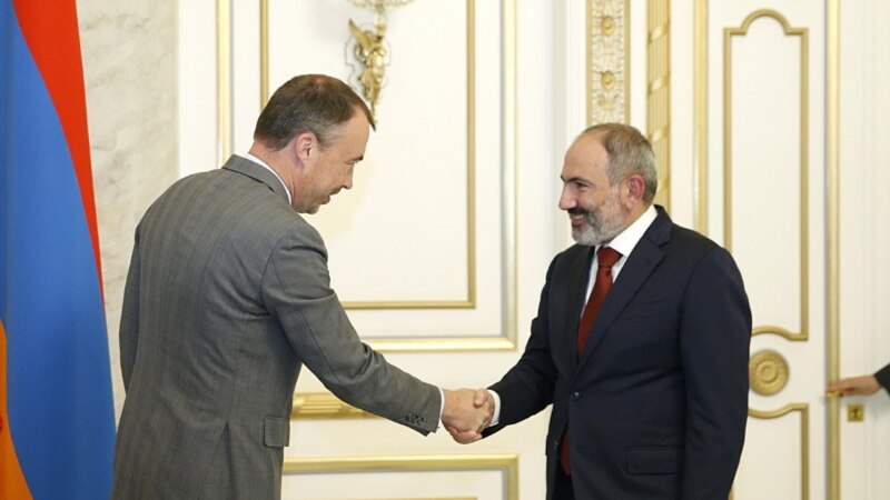 Премьер-министр Армении Никол Пашинян принял сегодня Тойво Клаара