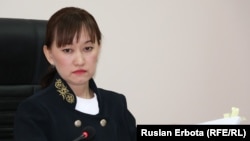 Cудья Назгүл Бапақова. Астана қаласы, 13 қаңтар 2016 жыл.