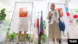 Ռուսաստան - Քվեարկությունը Սոչիի ընտրատեղամասերից մեկում, 20-ը սեպտեմբերի, 2026թ.