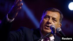 "I am proud of the people of Republika Srpska, of all those who came out and voted," President Milorad Dodik, president of Republika Srpska, said after the vote.