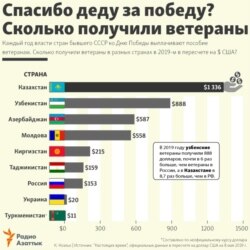 INFOGRAPHIC - REWARDING WAR VETERANS - RUSSIAN