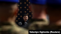 Володимир Зеленський під час урочистостей з нагоди Дня Української Державності в Києві, 15 липня 2026 року 